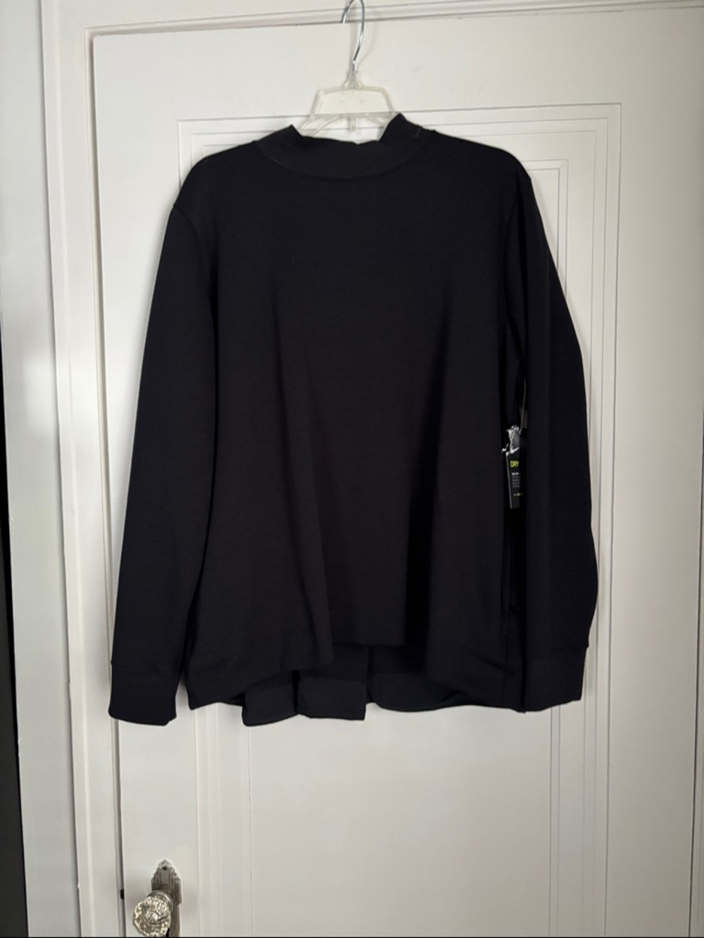 Nike Black Long Sleeve Crewneck Top